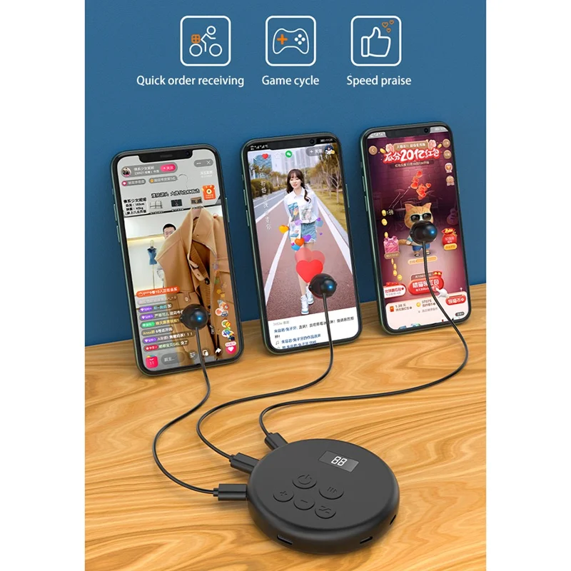 Mobile Phone Screen Auto Clicker Adjustable Connection Physical Simulation Finger Click Device Screen Auto Clicker