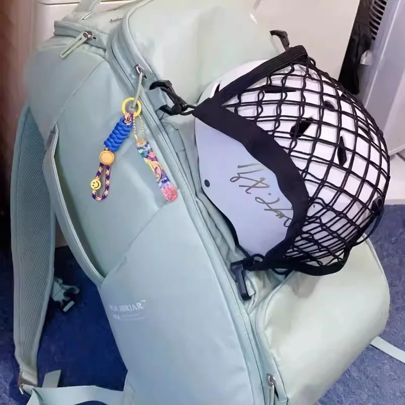 

Портативная сумка для хранения лыжных шлемов и снаряжения, внешний подвесной сетчатый карман, подходит для рюкзака, для зимних видов спорта и путешествий