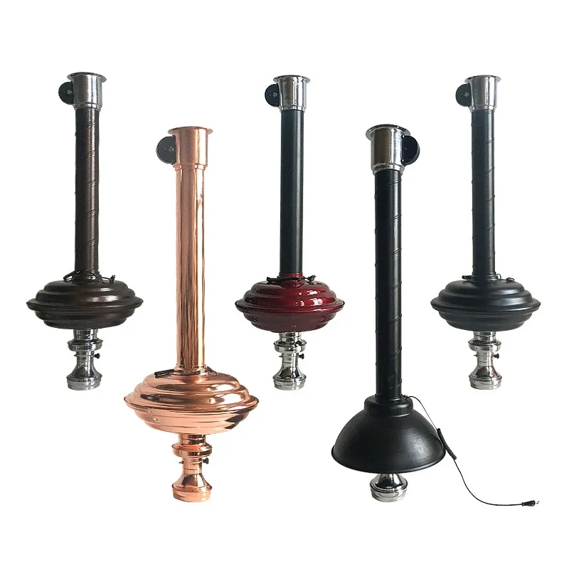 

Restaurant Stainless Steel Stove Pipe with Motor Smoke Extraction System BBQ/Exhaust Grill Charcoal Cooking Accessory