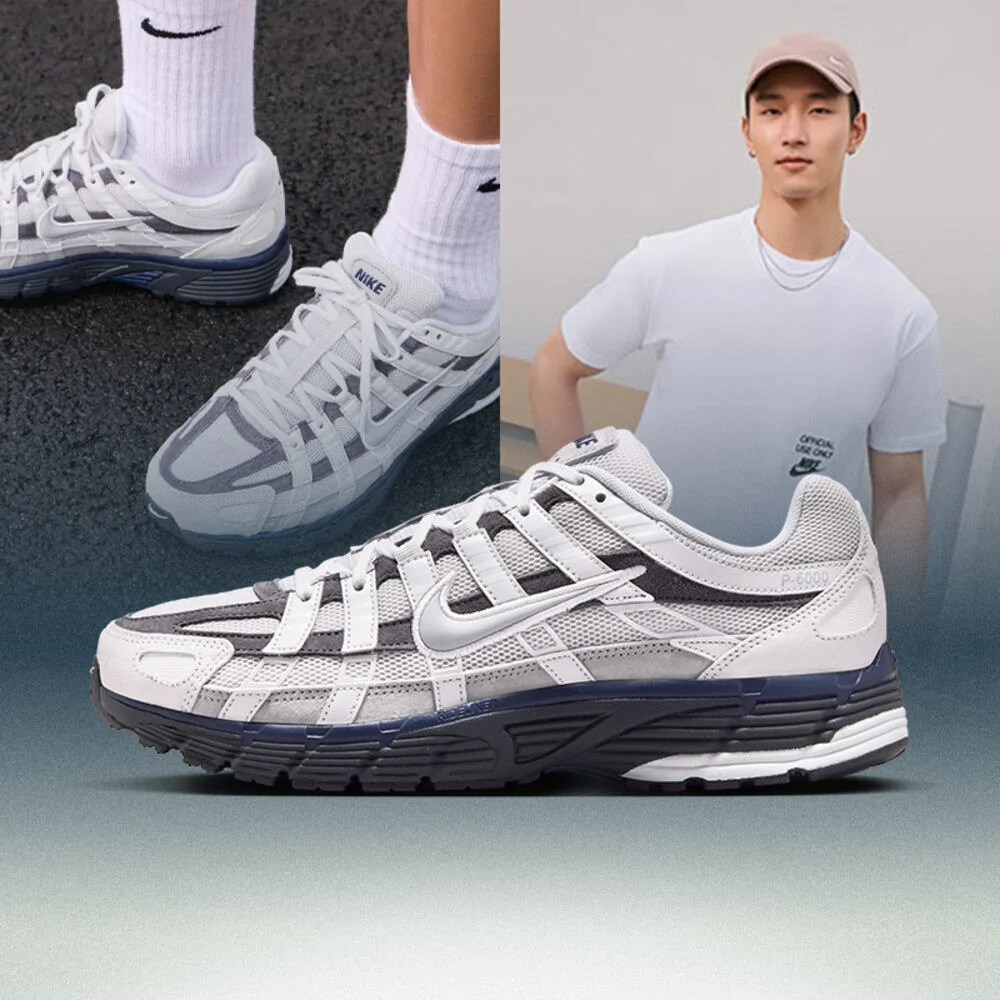 

NIKE 2025: Мужская повседневная спортивная обувь NIKE P-6000 IB3081-001