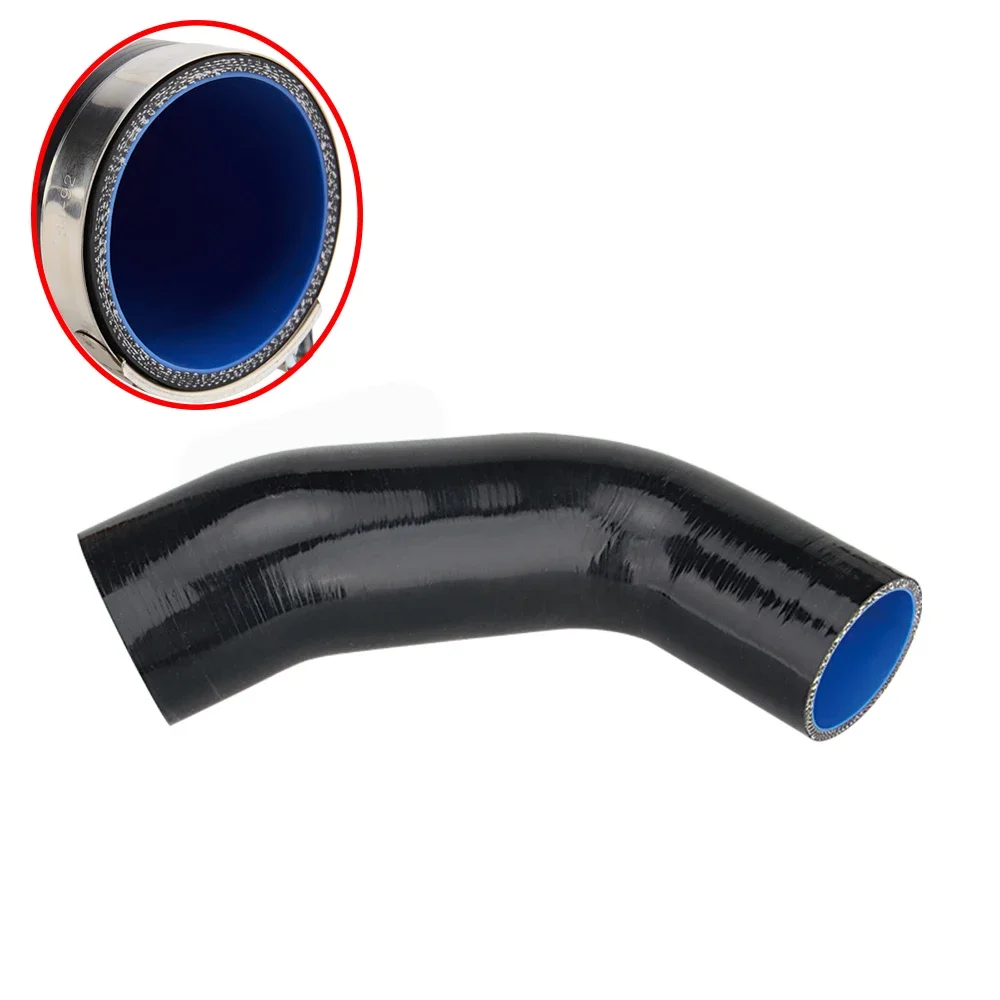 Silicone Intake Hose Pipe Turbo Inlet Elbow Muffler Delete For VW Golf MK7 R Audi 2015+ V8 MK3 A3 S3 TT ea888 3gen engine