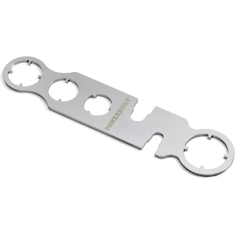 

Универсальный антенный ключ Powerbuilt — удаляет гайки и печи безеля антенны на большинстве отечественных и импортных транспортных средств — 6 вариантов размера