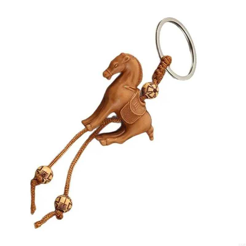 Sturdy Zinc Alloy Animal Keychain Lightweight Compact Featuring 3D Effect Horse Camels Turtles Designs for Personalization