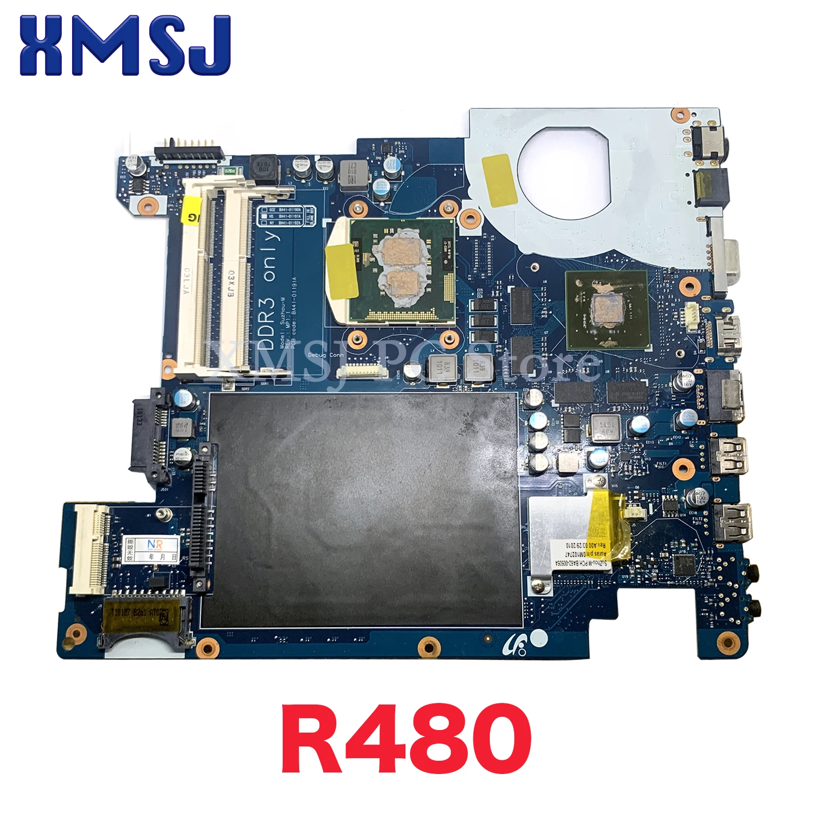 For Samsung R480 BA41-01190A BA41-01191A BA41-01192A BA92-06019A BA92-06019B Laptop Motherboard HM55 DDR3 GT330M