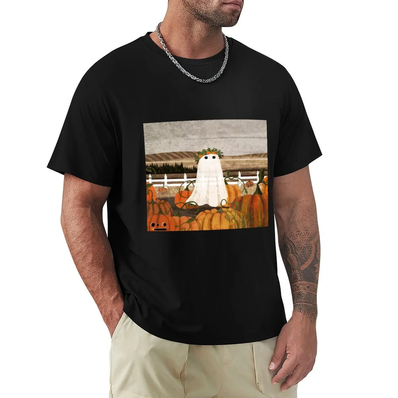 

The Fall ghost T-Shirt basketball graphic tees man t shirt anime t shirts plus size clothes men clothes