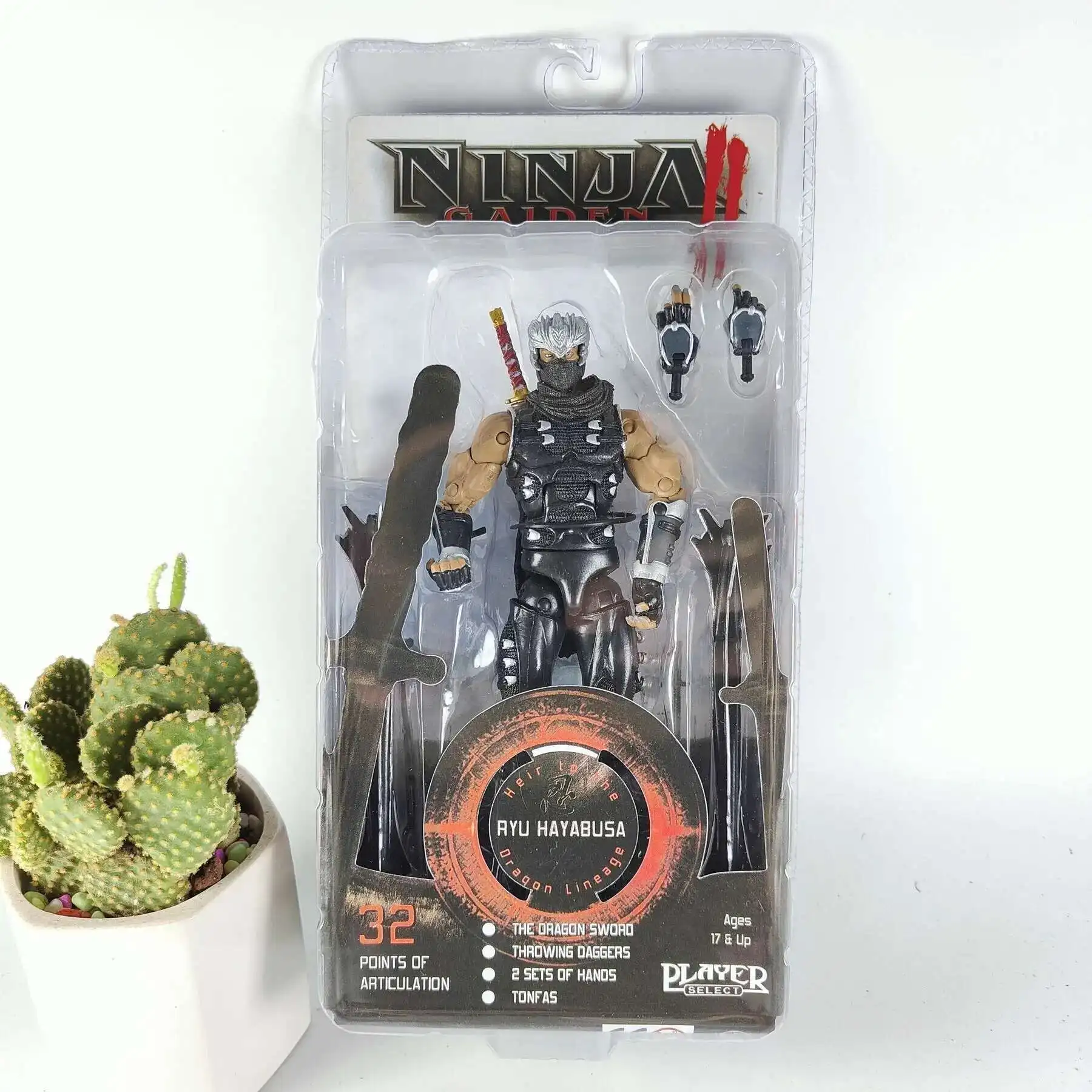 جديد NECA Ninja Gaiden 2 Ryu Hayabusa الشكل هدايا عيد الميلاد اللعب نموذج دمية #6
