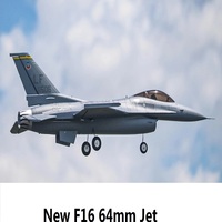 New Freewing RC Airplane 64MM F-16,F16 PNP V2 Ducted Fan 4-Channel Remote Control Model,EPO Foam,HOBBY TOY F 16