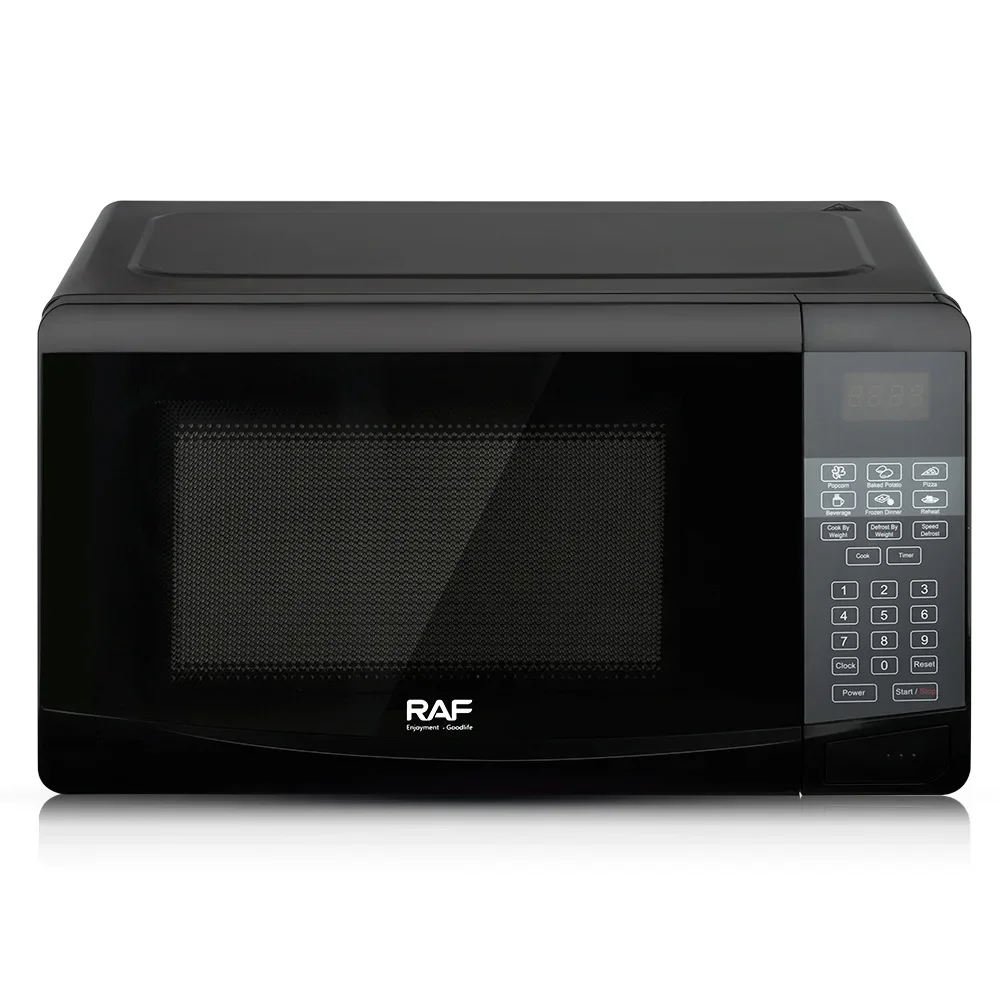 High Quality Microwave Oven 20L Lar Capacity Digital Black for Home Use - Bake Pizzas and Chicken in the Kitchen!