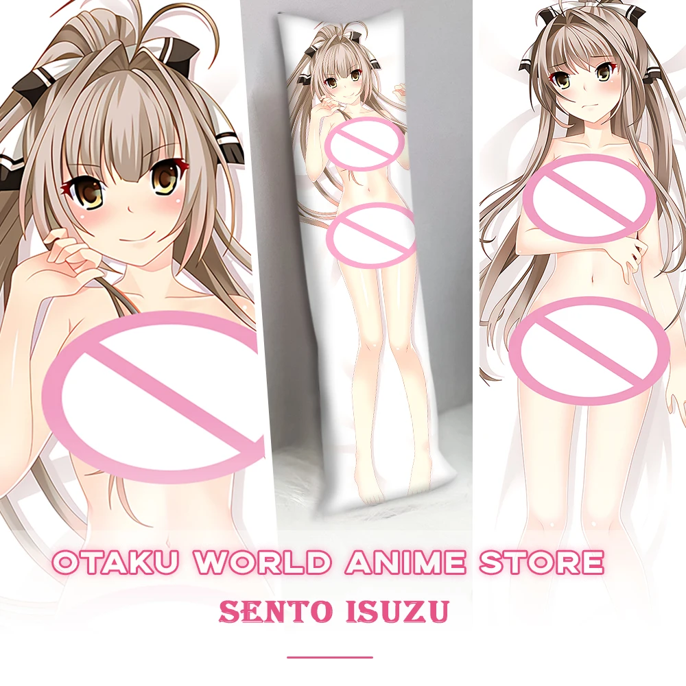 Anime Amagi Brilliant Park Sento Isuzu Cartoon Throw Pillow Cover Double-Sided Printed Pillowcase Custom Pillow Case Dakimakura