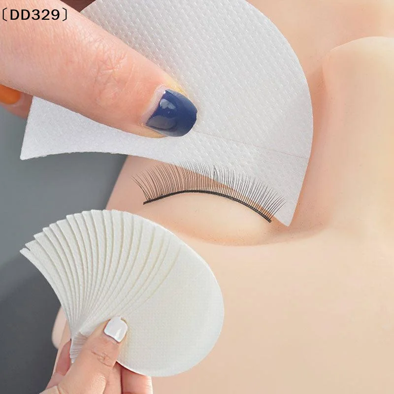 50Pcs Eye Makeup Stencils Disposable Eyeshadow Stickers Eyeliner Shield Grafted Eyelashes Isolate Eyelash Removal Patches〔DD329〕