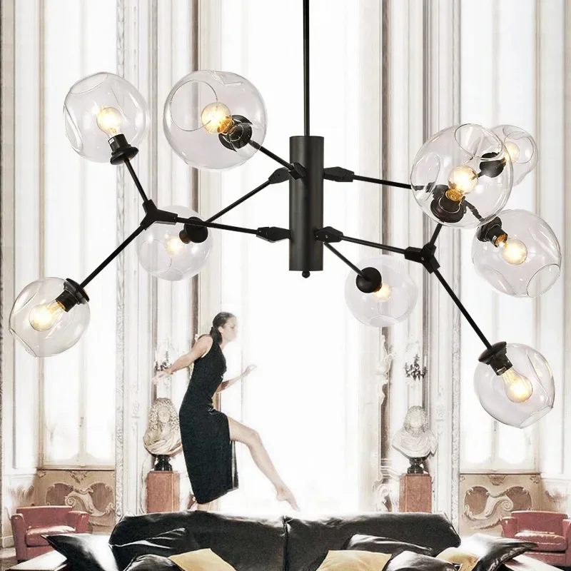 Chandeliers modern novelty magic natural tree branch suspension pendant lamp for dinning room LED Lighting  AC 100-240V