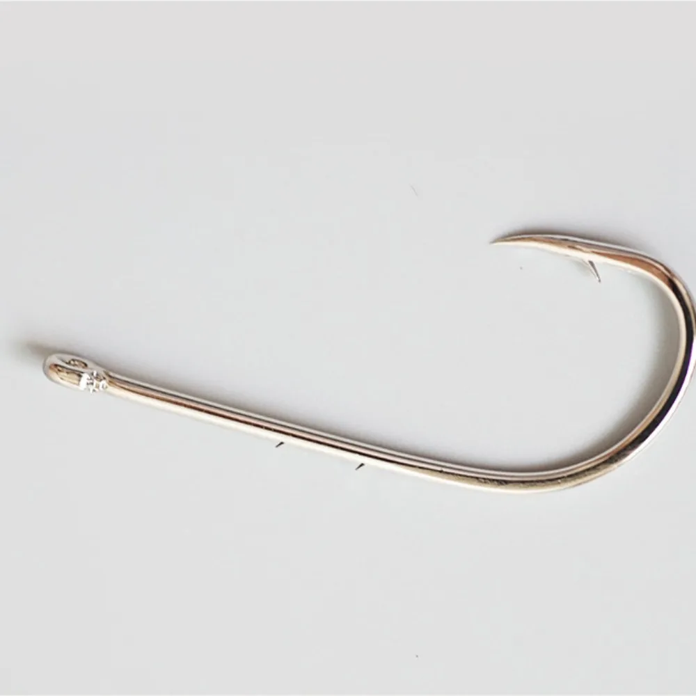 Fishing Gear With Hole Anti-Rust Long Shank Fishhooks Double Bait Keeper Barbs Double Dorsal Thorn Hook Fishing Hooks