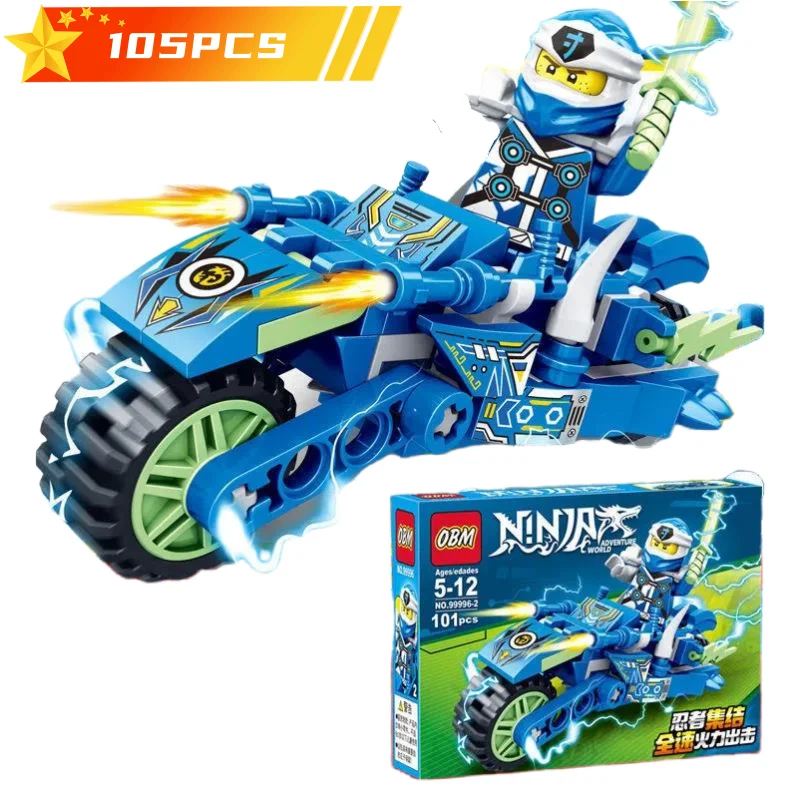 Technical Expert Famous Motorcycle Ninja Building Blocks Mini Model Action Figures Simulation Locomotive Transformation Toy Gift