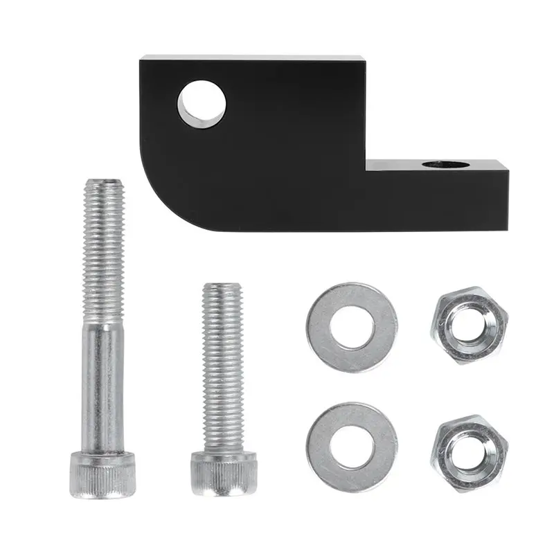 AB61-CNC Machined For Motorcycle Headlight Bracket Kit Modification Extension Spotlight Bracket Kit