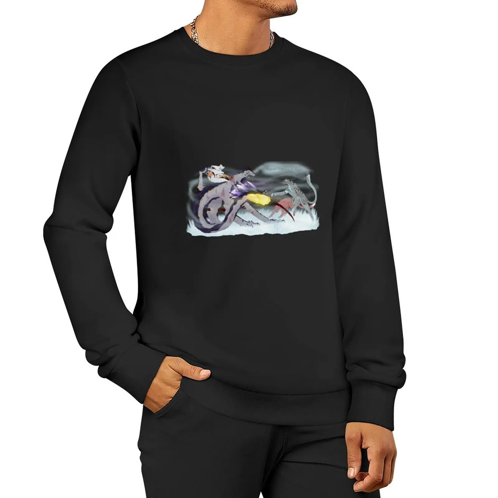 Isle vs. Datsoe Cat Pack Pullover Hoodie mens clothing men wear oversize sweatshirts