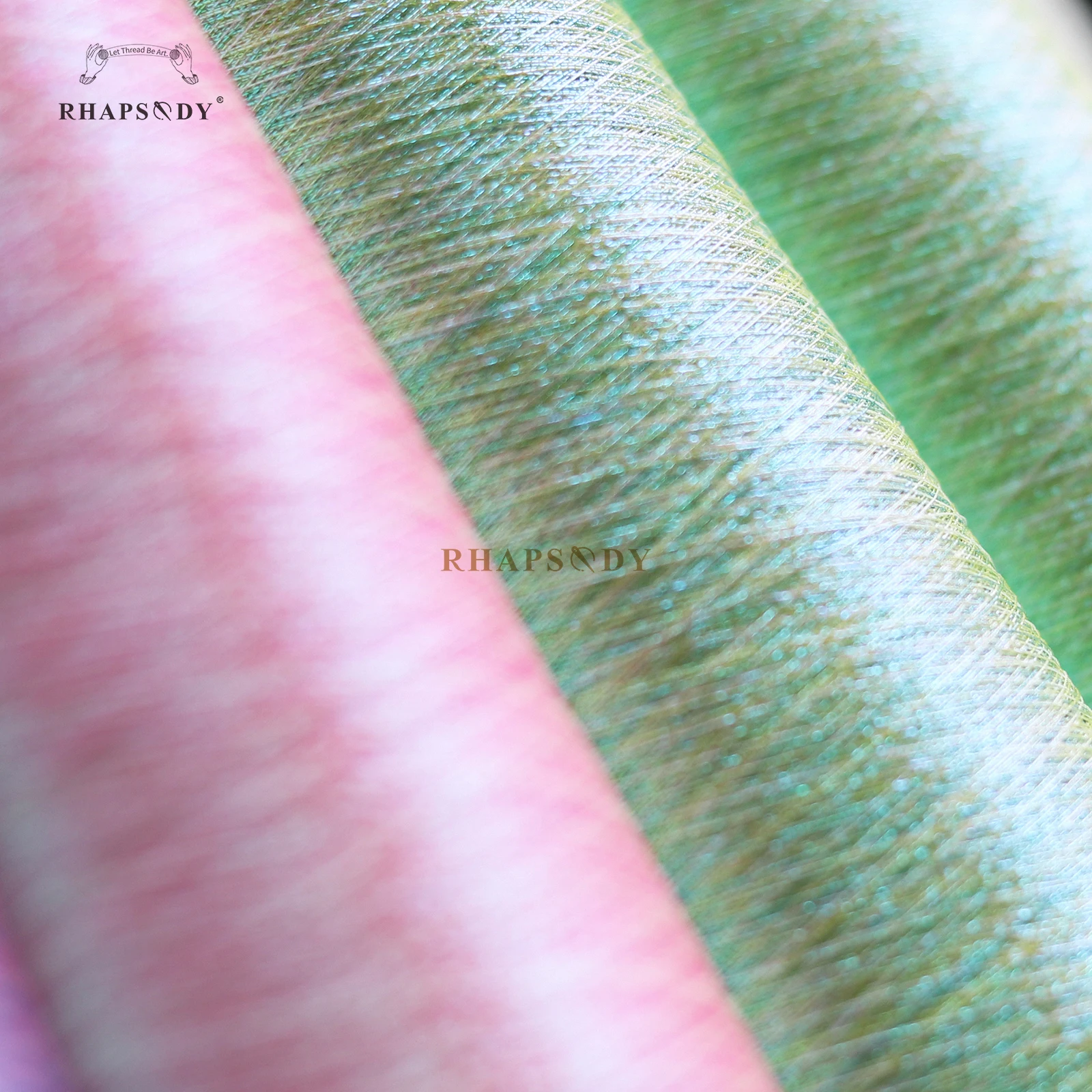 2500M Variegated Colors Super Chameleon Shining Rainbow Thread Metallic Yarn 150D Computerized Embroidery Decorative Sewing