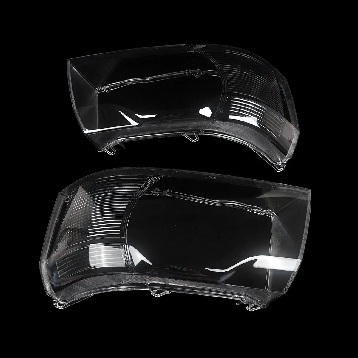 Paar Lampenschirm für Land Rover LR2 Freelander 2 2007–2012, Scheinwerferlinse, Scheinwerfer-Abdeckkappe, transparenter, klarer Schatten, Autozubehör