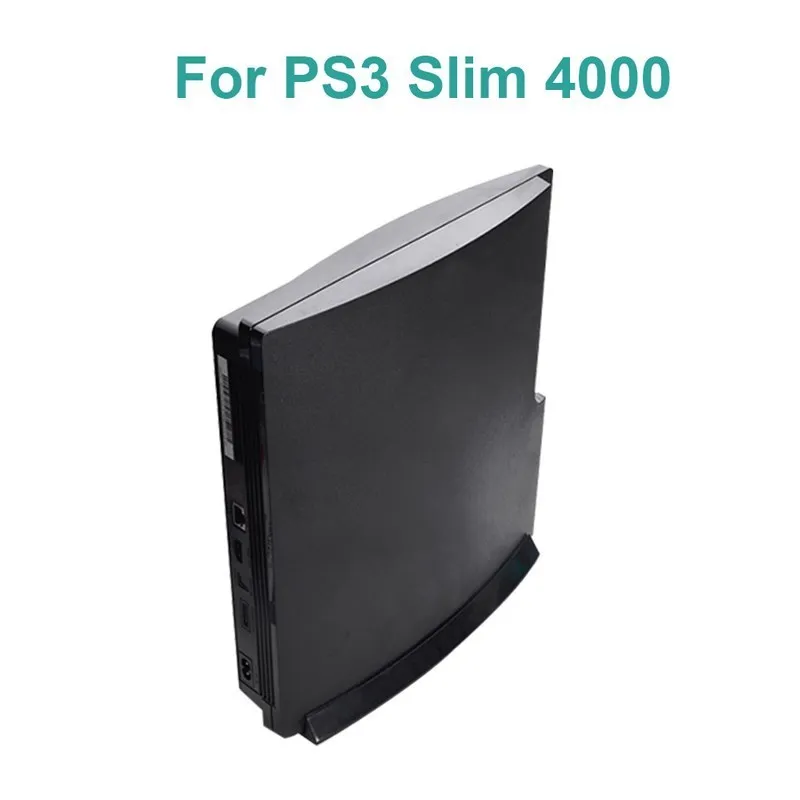 ل PS3 سليم 4000 زلق برهان وحدة التحكم منصة رأسية لسوني بلاي ستيشن سوبر سليم 4000 وحدة التحكم لعبة حامل حامل قاعدة بلاستيكية