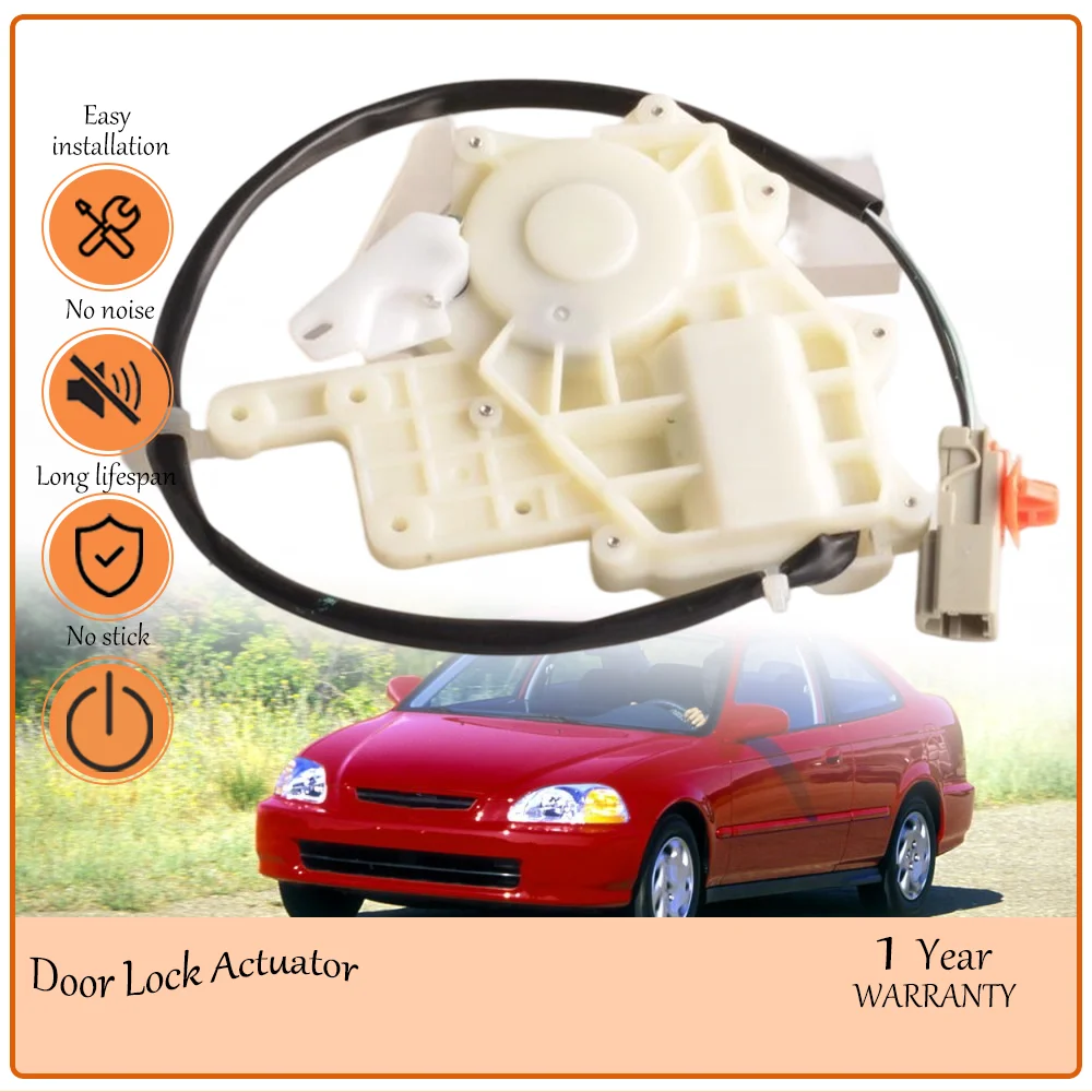 Plastic Door Lock Actuator 1PC Front Right Tailored Toward Honda Civic 1996-2000 oem 746-364,72115-S04-A02,72615-S04-J02