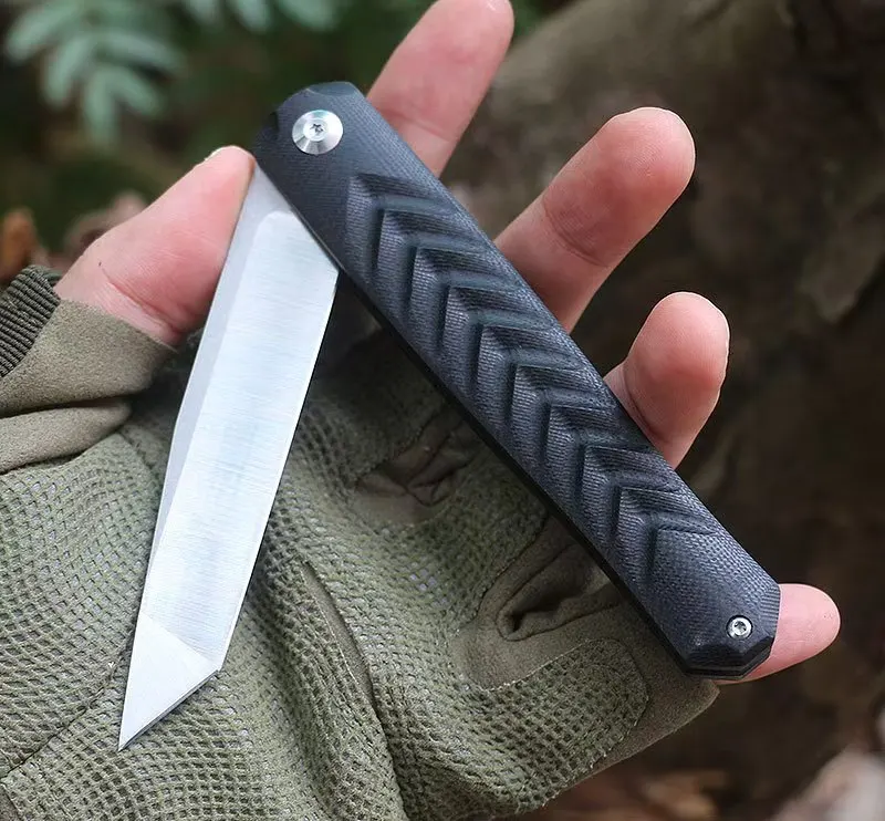 

D2 Steel Blade G10 Handle Edc Multitool Knives Utility Daily Cutting Outdoor Bushcraft Tactical Knife Bring Sharpening Tools