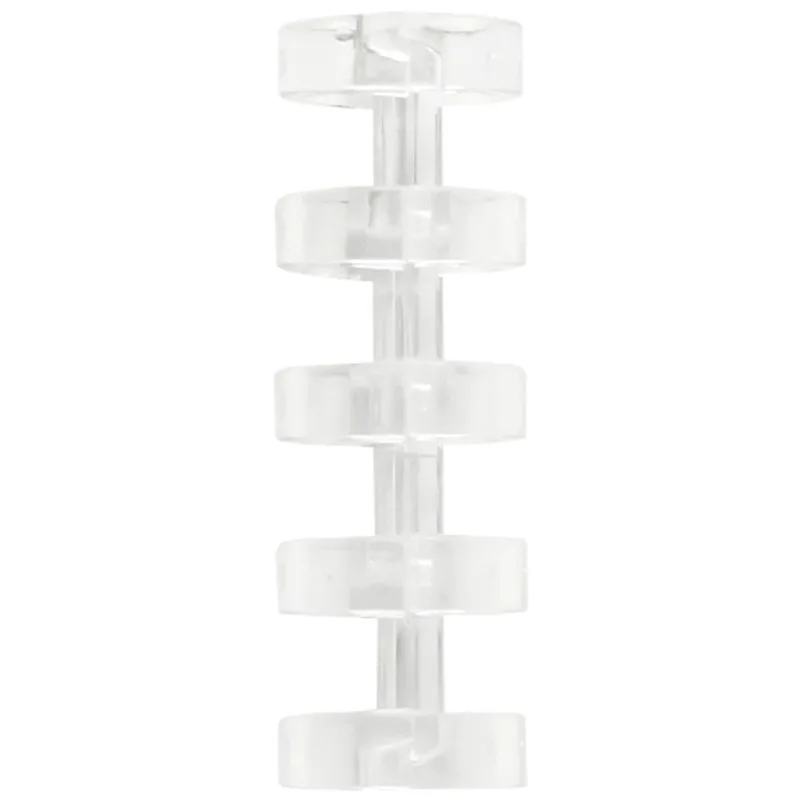 3 teile/los 5 Löcher Lose Blatt Binder Ringe Löcher Tagebuch Notebook Ringe Schreibwaren Binder Clip Halter Buch Bindung Ringe