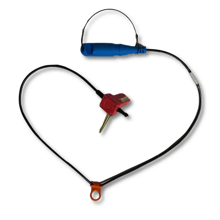 Single Geophone 4.5 Hz  Horizontal With KCK Push Fit Female Connector Seismic Geophone 4.5Hz String