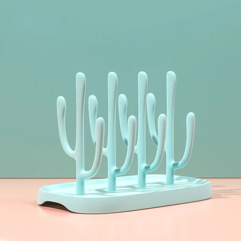Baby Bottle Drying Rack Feeding Cup Cleaning Nipple and Accessory Storage Detachable Drying Cup Drying Rack