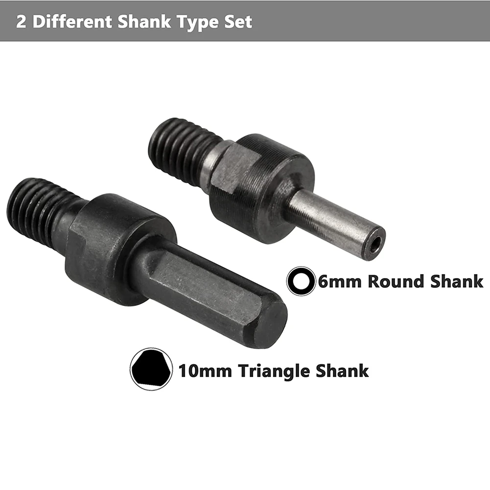 Broca Angle Grinder Adaptador com Flange Porca, Porcas de Substituição e Chave, Ferramenta De Conversão, Conjunto De Peças, 3 Set