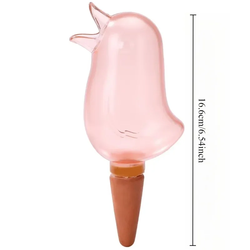 1Pc PVC Bird Shaped Automatic Watering Tool Self Service Water Seepage Device for Home Garden Potted Dripping Device