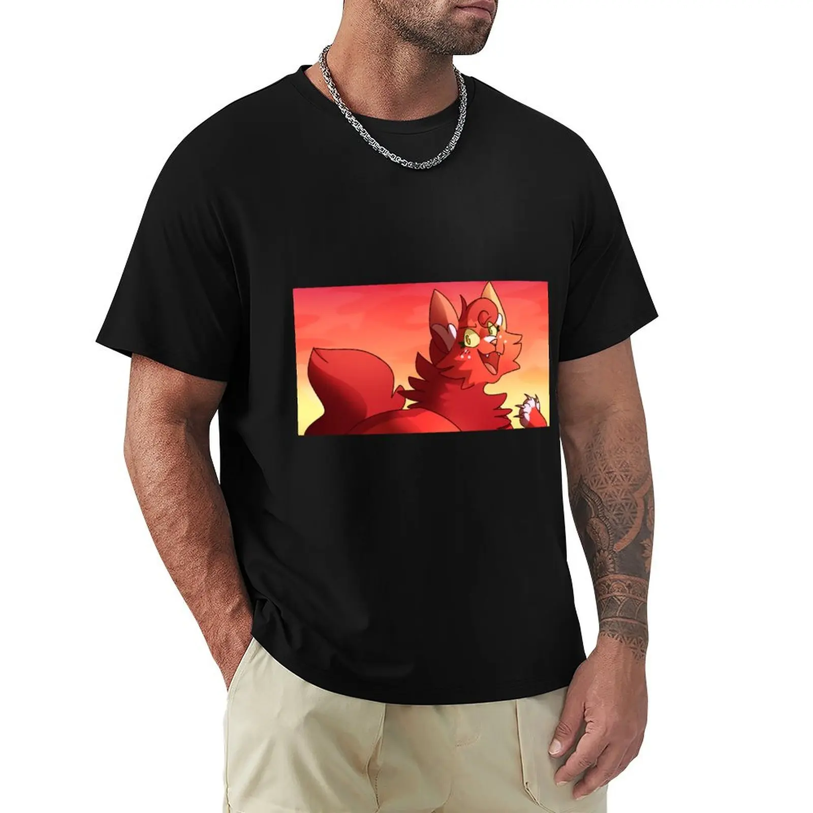 

Squirrelflight T-Shirt man clothes oversized t shirt summer clothes men t shirts