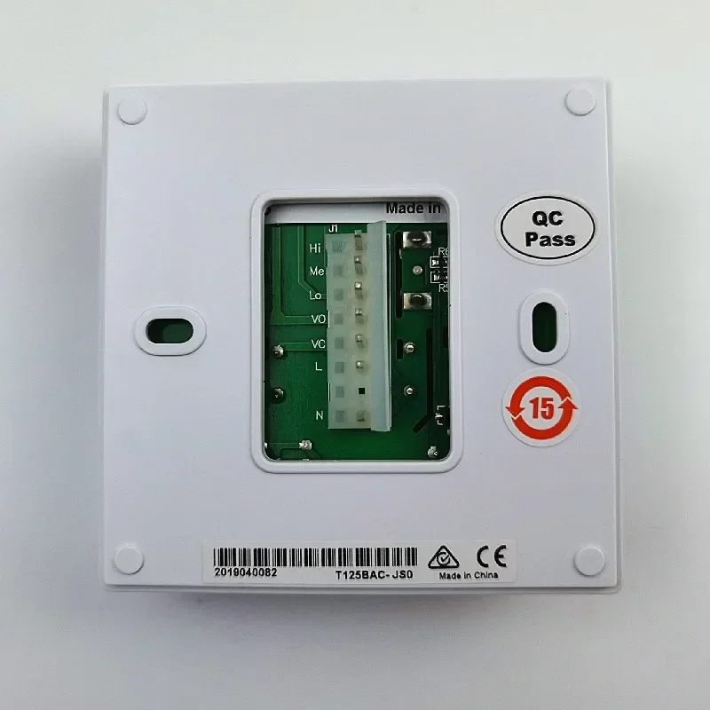 Johnson T125FAC-JS0 T125AAC-JSO T125BAC-JS0 Электронный термостат с катушкой вентилятора