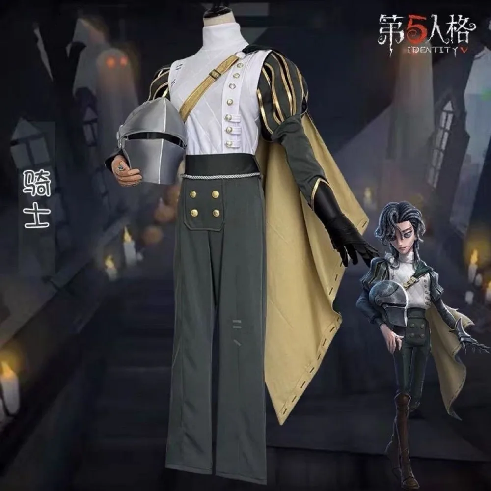 Identity V Richard Knight Cosplay Full Set Game Character Costume for Halloween Party Comic Convention Role Play Performance