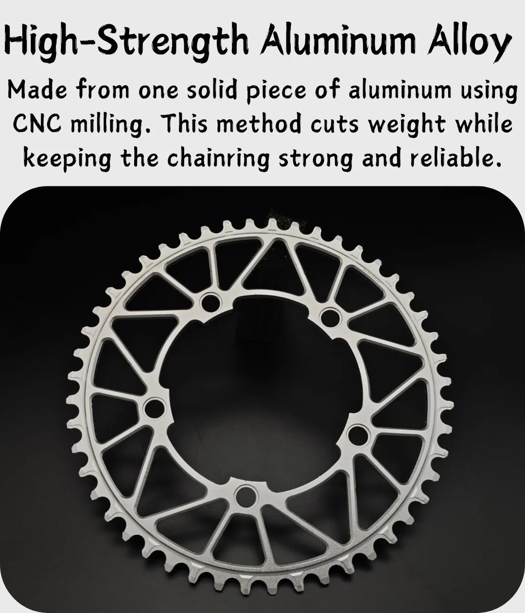DECKAS KEOS 110BCD Chainring 36T-52T Bicycle Chainwheel forShimano SRAM 5 Bolt Road Bike Narrow Wide Crank Bike Accessories