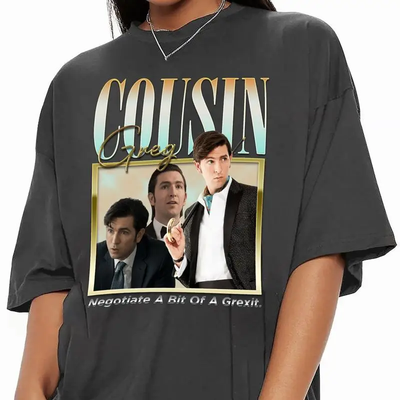 Cousin Greg Vintage Bootleg T Shirt Negotiate A Bit Of Grexit Shi
