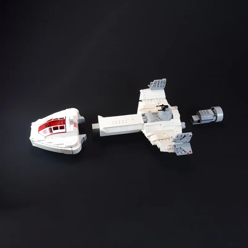 654 قطعة MOC ستار بيرد لعبة كلاسيكية تطير مرة أخرى نموذج بناء هدايا عيد الميلاد كتل العمارة تجميع فكرة ذاتية الصنع التعليم