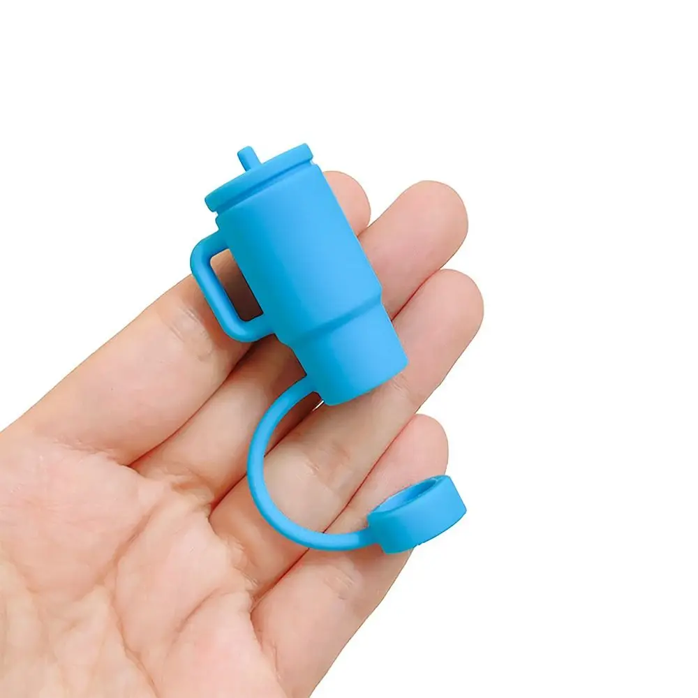 Snail Grass Elephant Cactus Straw Tips Covers Good Sealing Dust-Proof Straw Topper Silicon 10mm Straw Straw Tips Lids