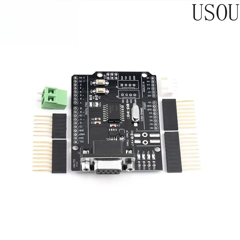 CAN Expansion Board MCP2515 Development Board: CAN Automotive Communication Protocol Analysis & Learning Module (Arduino-Compati