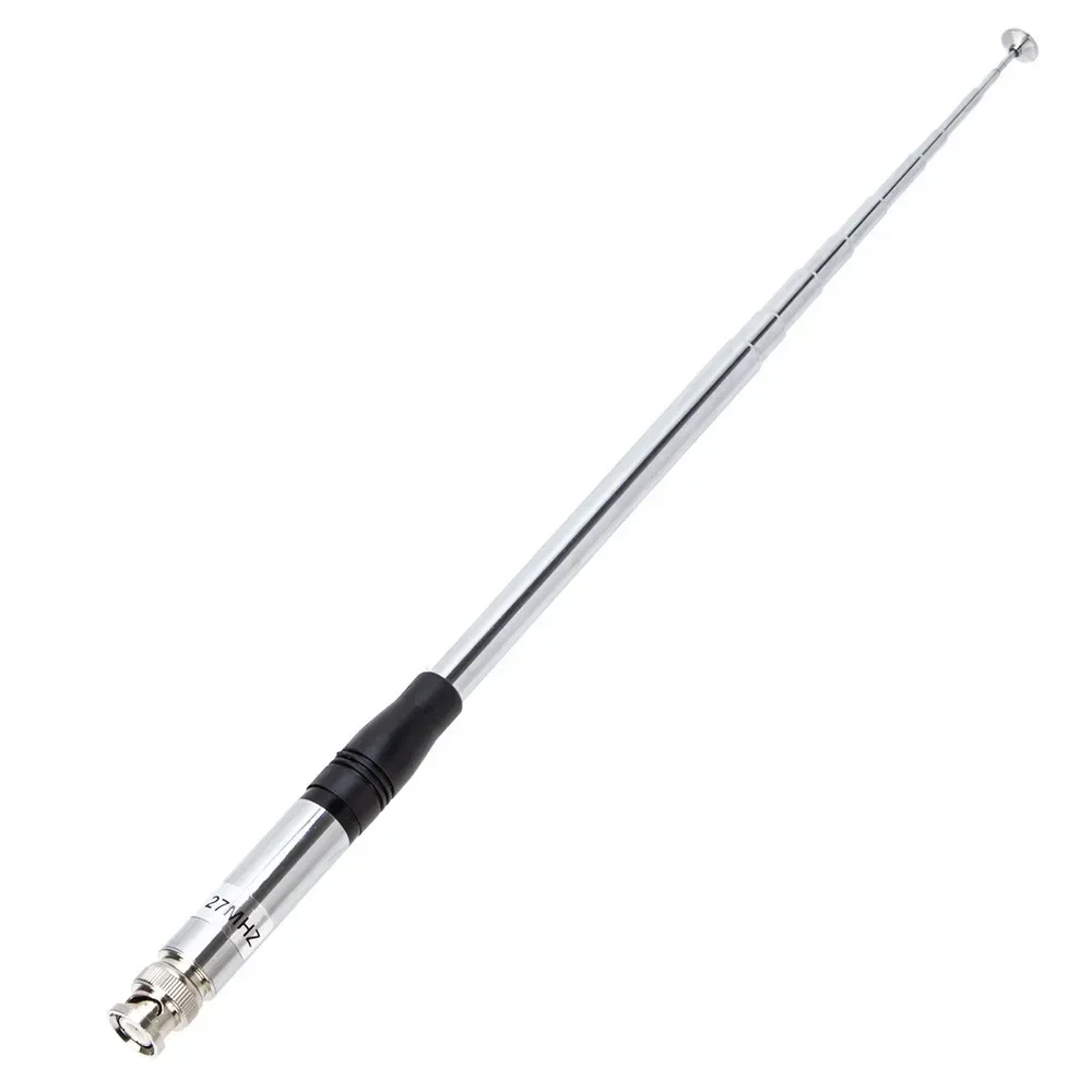 Telescopic/Rod 27Mhz 9-Inch to 51-Inch BNC Male Antenna for CB Handheld/Portable