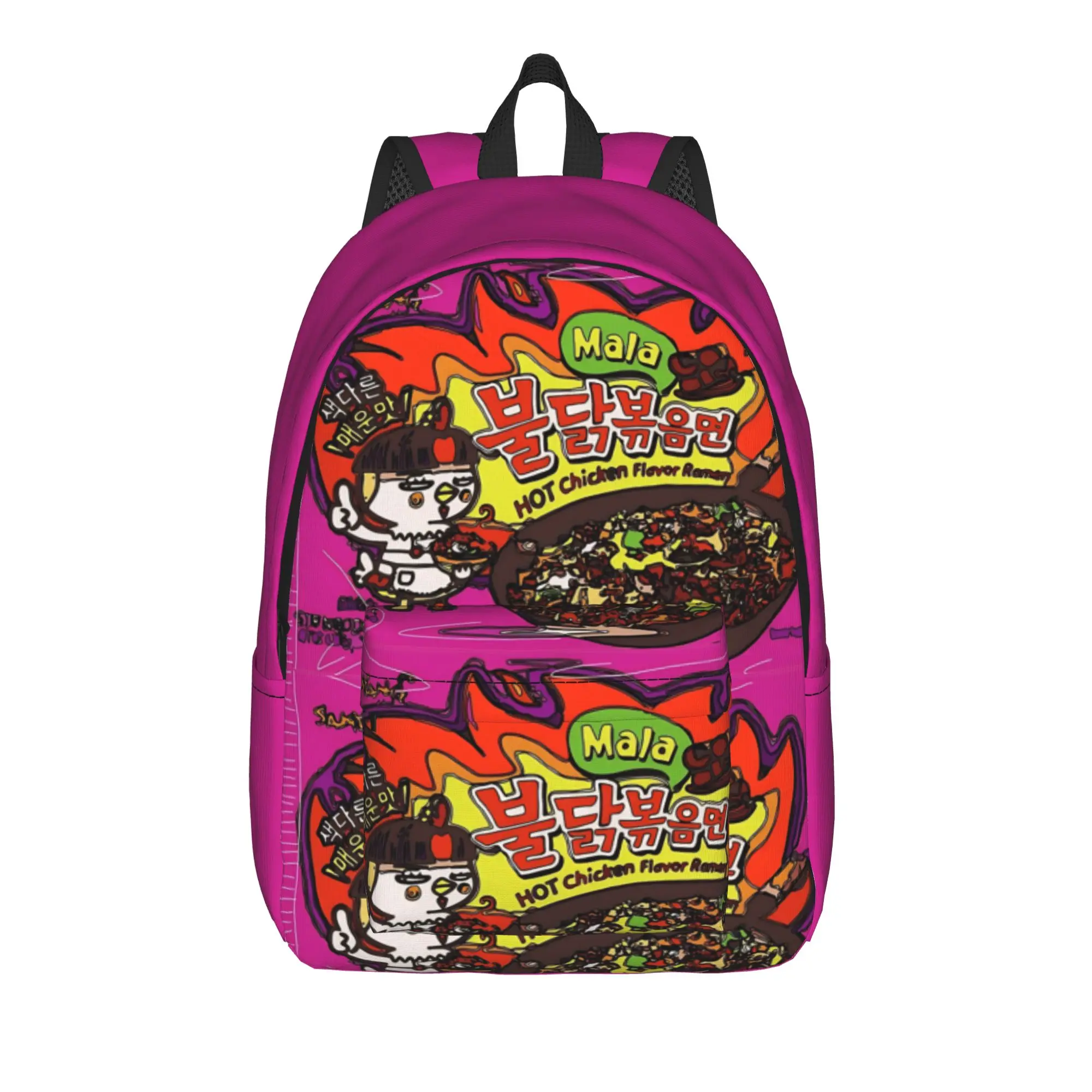 Back to school season Multi-Function fiery spicy food  Laptop Bag Samyang Male Lady Laptop Bag Backpack