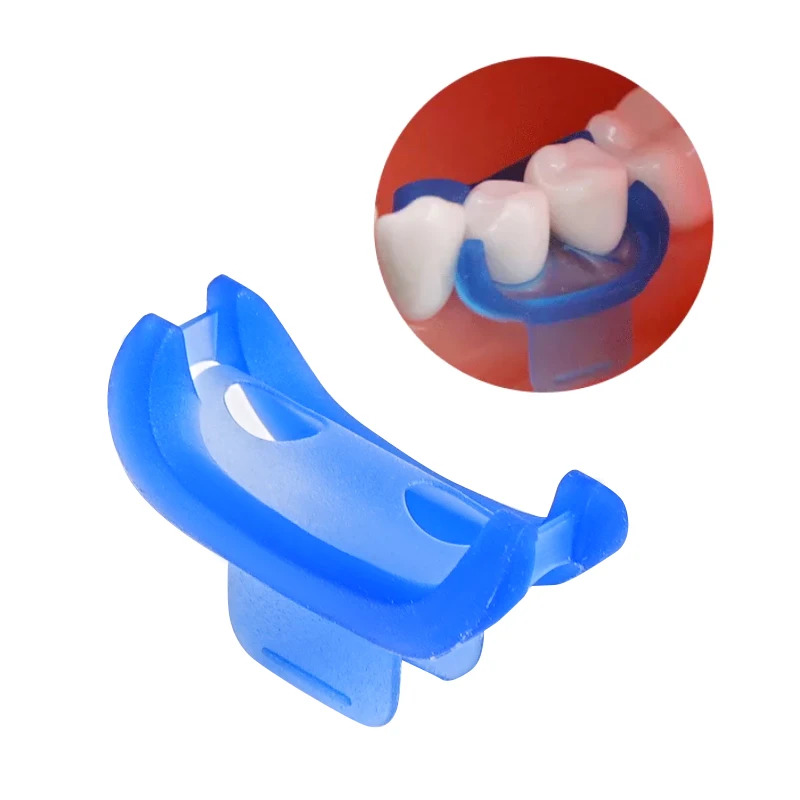 1pc Dental Rubber Dam Wedge Clamp-Free Silicone Teeth Matrix Isolator 135℃ Autoclavable Reusable Dentist Clinic Tool