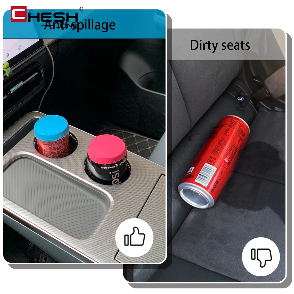 Car Filling Coke Juice Cans Silicone Sleeve Lid Leak Proof Foreign Body Silicone Lid Washable Reusable Preservation Lid Seal Cap