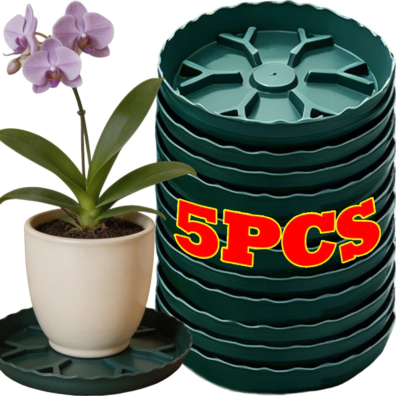 Bandeja para Macetas en Forma de Y, Tamaños S/M/L, Transpirable, con Drenaje, Evita que el Agua de las Plantas se Resbalde, Bandejas Recolectoras de Agua para Macetas, para Decoración de Jardín