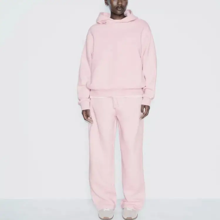 

Повседневная универсальная толстовка с капюшоном Fce Long Sve 399633, широкие брюки свободного кроя 399634, застежка-молния, весенне-летняя коллекция