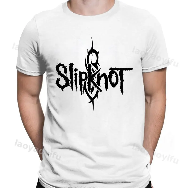 -Slipknots- Rock Band T Shirt Hip Hop Streetwear Harajukut Funny Customized Printed Leisure T Shirt Men Women Short-sleeve Top