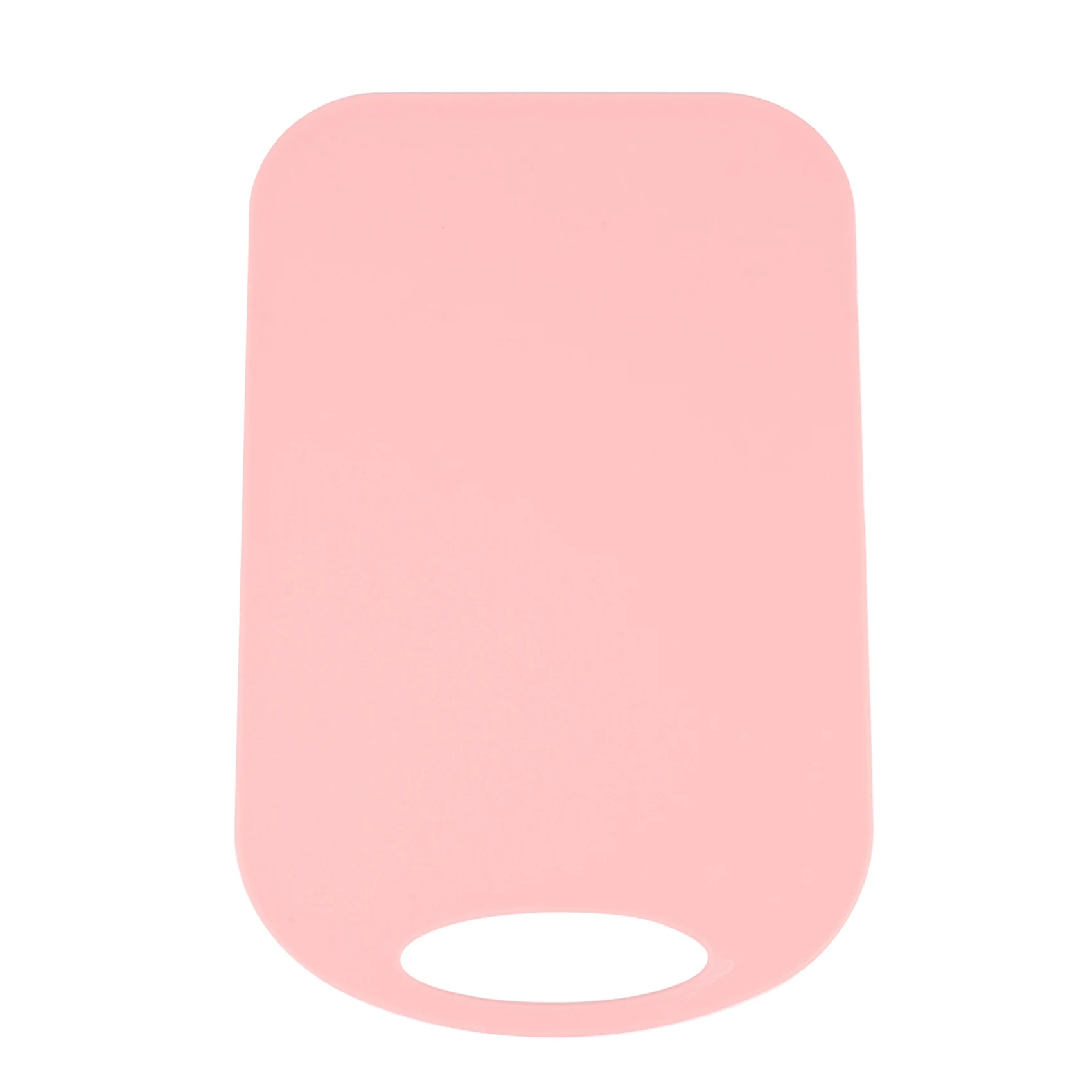 Bloco de cortar plástico carne tábua de cortar vegetais antiderrapante anti transbordamento com buraco pendurado tábua de cortar rosa