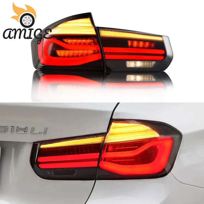 Car LED Taillights For BMW F30 F80 320i 328i 2013-2017 Reflector Bumper Lamp Backup Lamps Brake Light Rear Lights