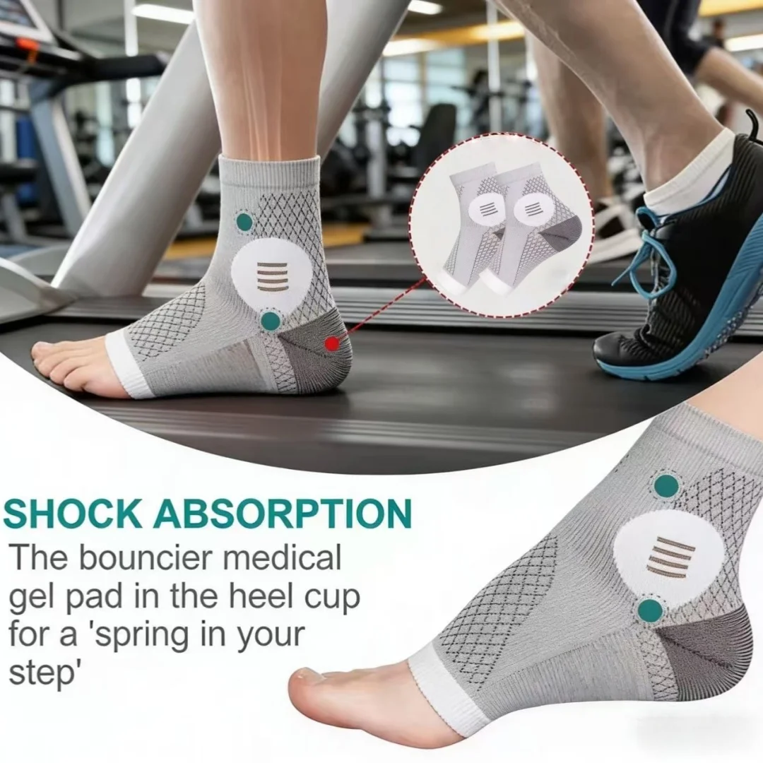 High-Quality Ankle Brace Compression Socks Designed Without 