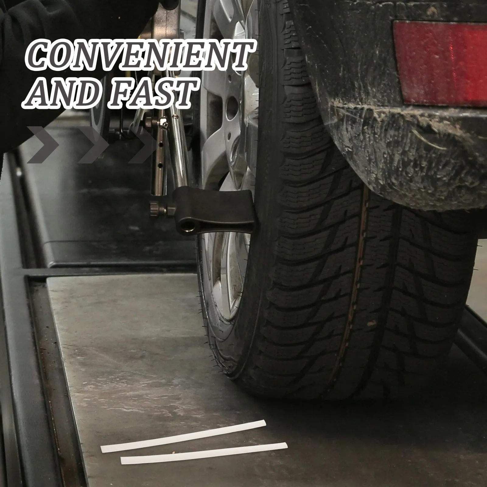20Pcs Automotive Bumper Welding Rods Plastic Repair Strips Repair Kit Kayak Polyethylene Welding Supplies White view 3