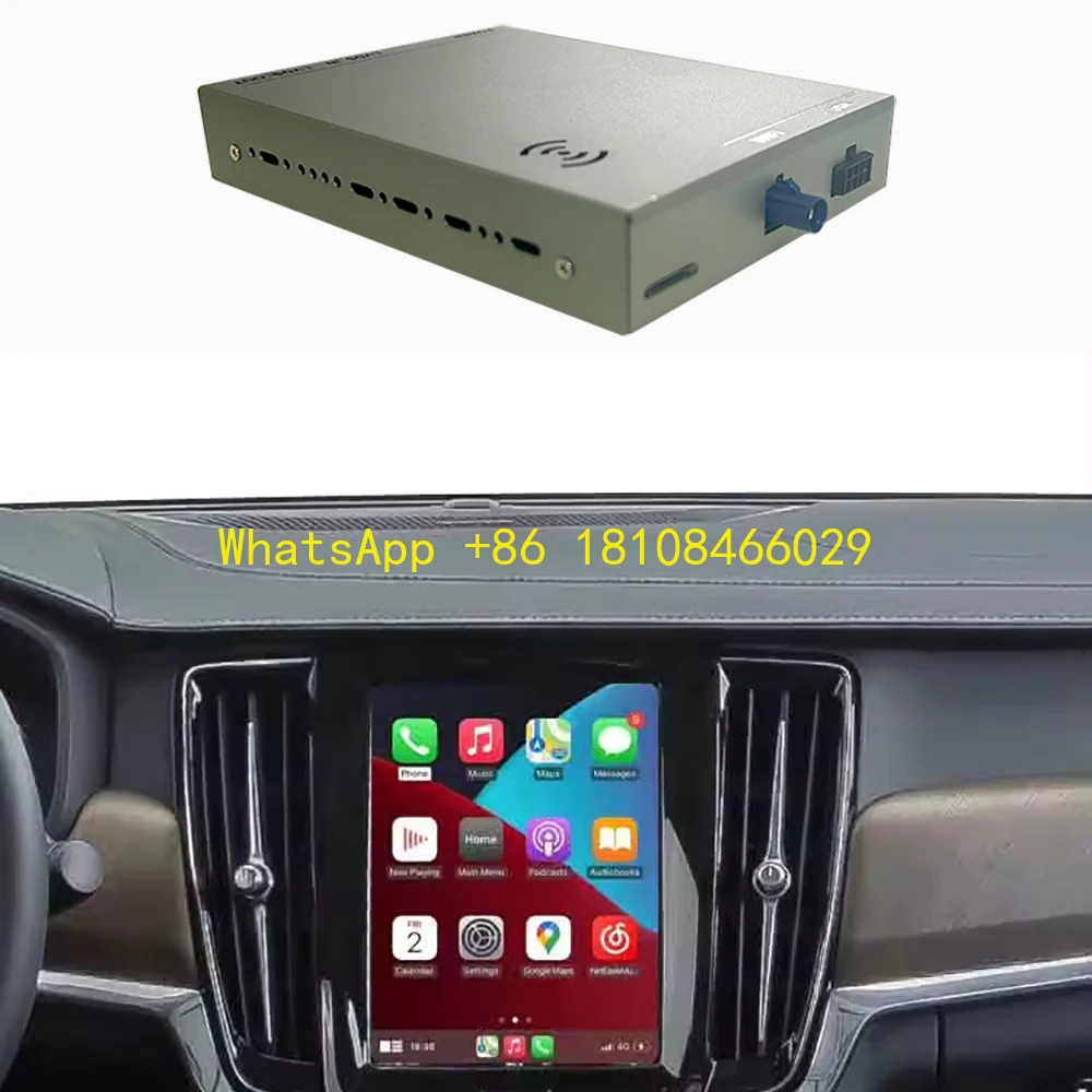 

Wireless Carplay Module XC90 XC60 XC40 S90 S60 V90 V60 Carplay AI Upgrade Adapter Android Auto Carplay Box
