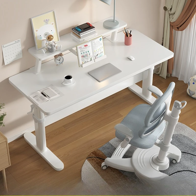 Lifting computer desk, desktop folding desk, home study desk, office workbench